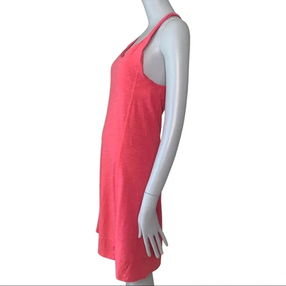 HORNY TOAD Seahorse Racerback Casual Knit Dress Bright Pink Fuchsia Sporty - Picture 7 of 14